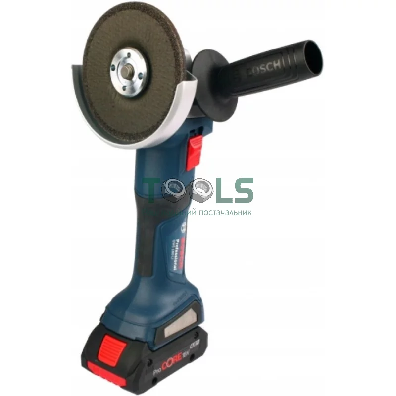 Аккумуляторная угловая шлифмашина Bosch GWS 180-LI Professional (18 В, 4 А*ч, 125 мм) (06019H9025)