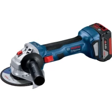 Акумуляторна кутова шліфувальна машина Bosch GWS 180-LI Professional (18 В, 4 А*год, 125 мм) (06019H9025)