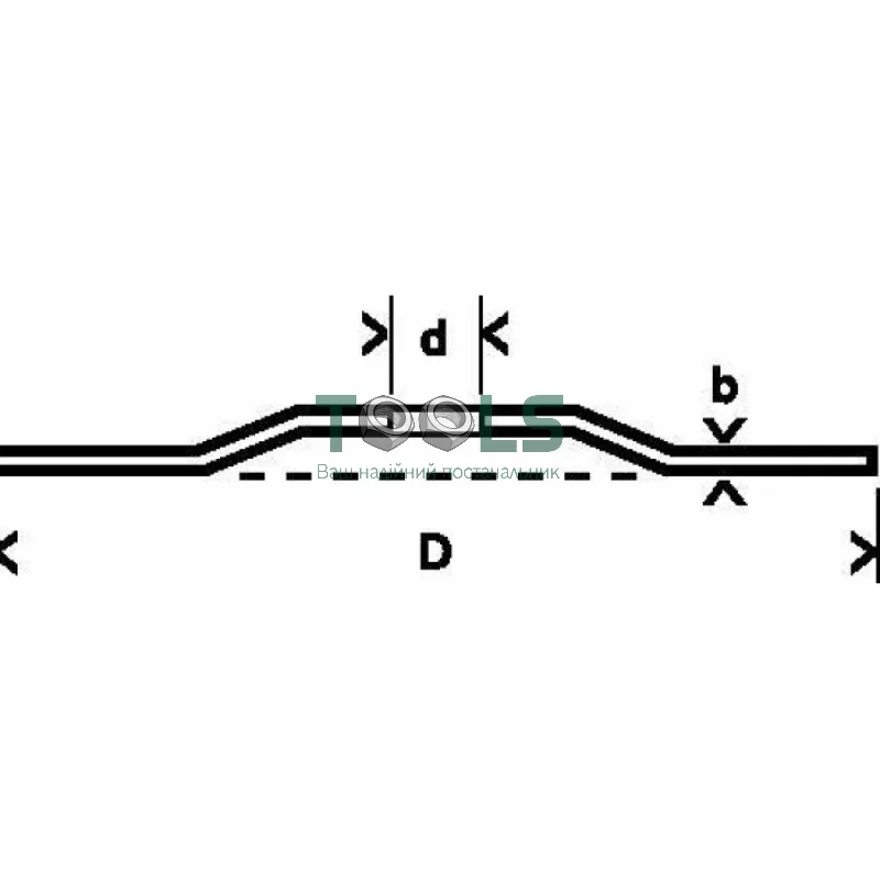 Коло зачисне Bosch Expert for Inox 125x6х22 мм (2608602488)