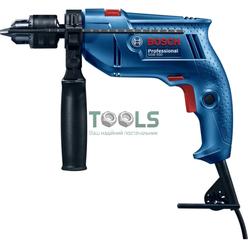 Дрель ударная Bosch GSB 550 Professional (0.55 кВт, 2800 об/мин) (06011A1024)