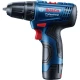 Акумуляторний дриль-шуруповерт Bosch GSR 120-LI Professional (12 В, 2х2 А*год, 30 Н*м) (06019G8000)