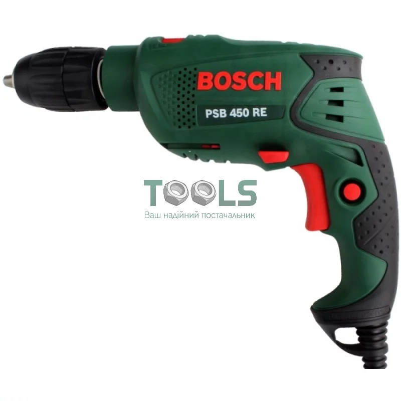 Дрель ударная Bosch PSB 450 RE (500 Вт) (0603127025)