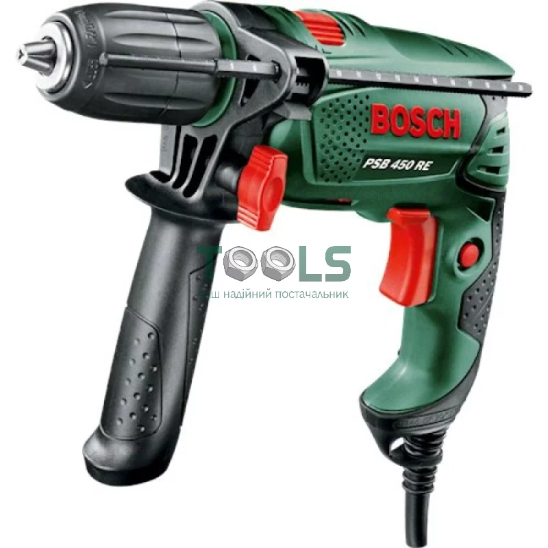 Дрель ударная Bosch PSB 450 RE (500 Вт) (0603127025)