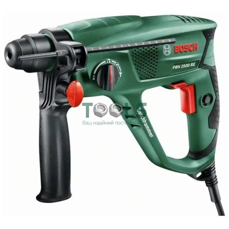 Перфоратор Bosch PBH 2500 RE (0.6 кВт, 1.9 Дж) (0603344421)