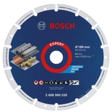 Диск діамантовий Bosch Expert Diamond Metal Wheel (180x22.23 мм) (2608900535)