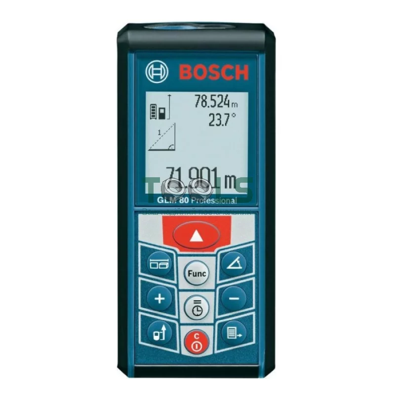 Лазерный дальномер Bosch GLM 80 Professional (0.05-80 м) (0601072300)