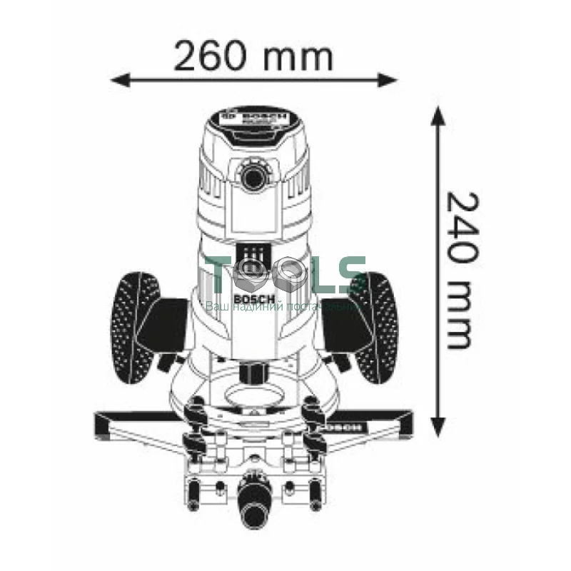 Фрезер Bosch GMF 1600 CE L-Boxx (1600 Вт)