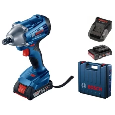 Гайковерт акумуляторний Bosch GDS 250-Li Professional (18 В, 2х3 А*год, 250 Н*м) (06019G6120)