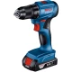 Акумуляторний дриль-шуруповерт Bosch GSR 185-LI Professional (18 В, 2х2 А*год, 50 Н*м) (06019K3000)