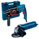 Перфоратор Bosch GBH 2-26 DRE + УШМ Bosch GWS 670 (0611253708+0601375606)