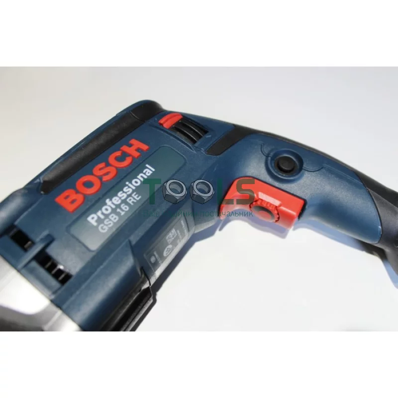 Дрель ударная Bosch GSB 16 RE (750 Вт, 13 мм) + набор сверл Robust Line CYL-9 MultiConstruction (7 шт.) (0615990L2N)