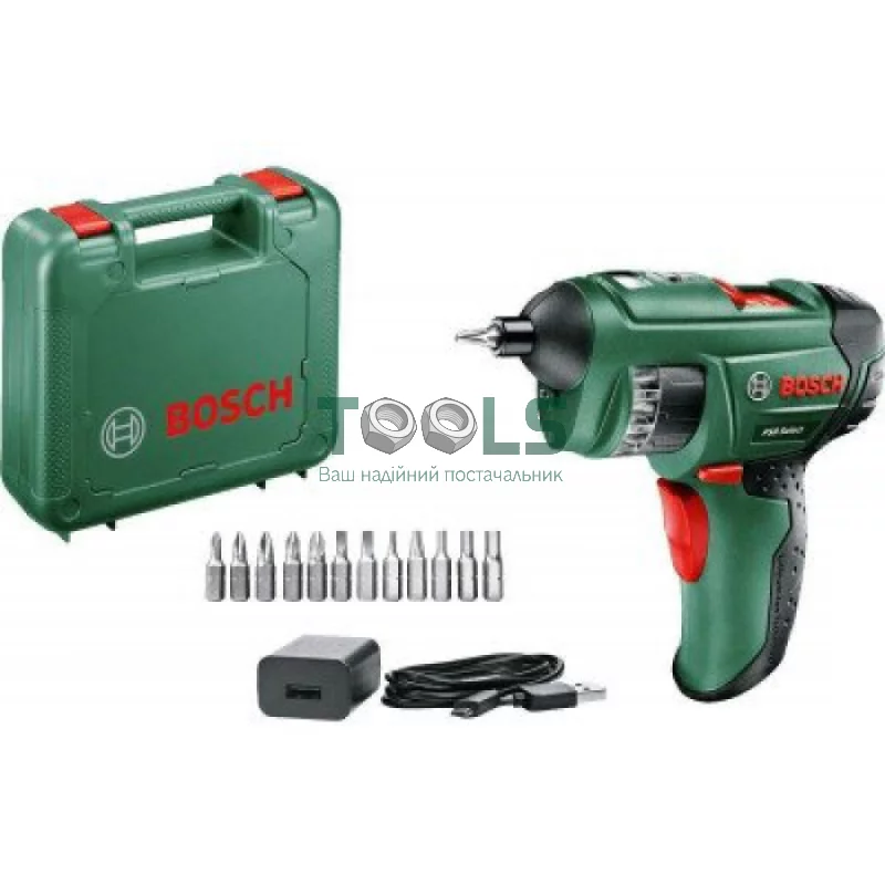 Акумуляторна викрутка Bosch PSR Select (3.6 В, 1.5 А*год, 4.5 Н*м) (0603977021)