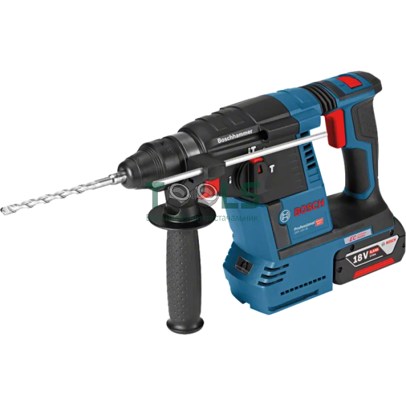 Перфоратор Bosch GBH 18 V-26 Professional (18 В, 2х6 А*год, 2.6 Дж) (0611909003)