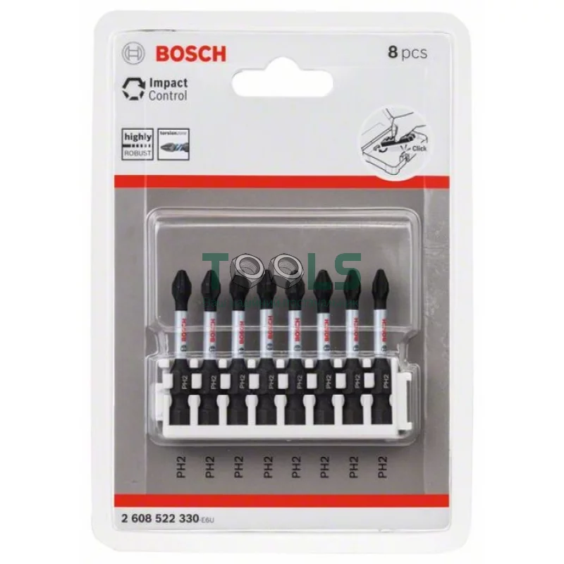 Ударная бита Bosch PH2 Impact Control (50 мм) (2608522330)