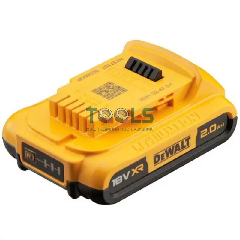 Аккумулятор DeWALT DCB183 (Li-Ion, 18 В, 2 А*ч)