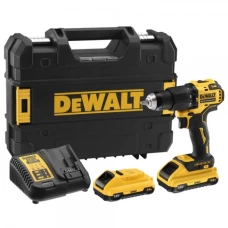 Акумуляторний ударний дриль-шуруповерт DeWALT DCD709L2T (2х18 В, 3 А*год, 65 Н*м)