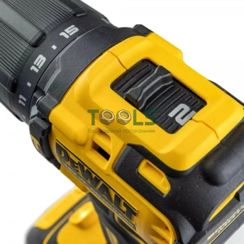 Акумуляторний ударний дриль-шуруповерт DeWALT DCD709P2T (2х18 В, 5 А*год, 65 Н*м)