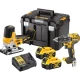 Дриль-шуруповерт DeWALT DCD791 + лобзик DeWALT DCS335 (DCK298P2T)