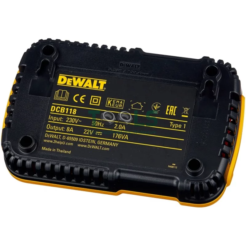 Зарядний пристрій DeWALT DCB118 (18-54, 8 А)