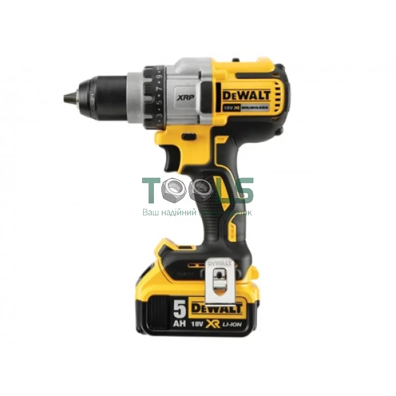 Аккумуляторная дрель-шуруповерт DeWALT DCD991P2 (2х18 В, 5 А*ч, 95 Н*м)