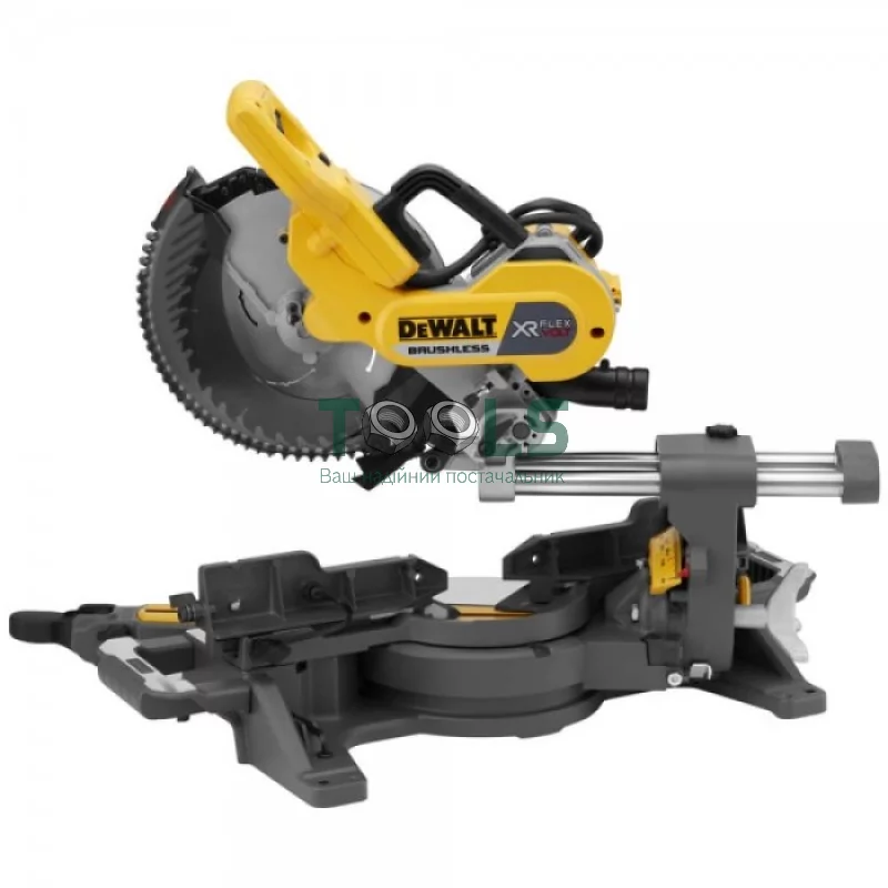 Аккумуляторная торцовочная пила DeWALT DCS727N (54 В, без АКБ, 250 мм)