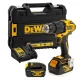 Акумуляторний ударний дриль-шуруповерт DeWALT DCD709M2T (2х18 В, 4 А*год, 65 Н*м)