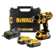 Акумуляторний дриль-шуруповерт DeWALT DCD790M3 (3х18 В, 4 А*год, 60 Н*м)