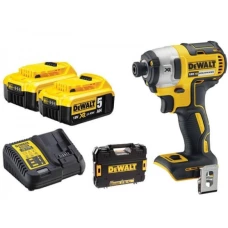 Аккумуляторный ударный шуруповерт DeWALT DCF887P2 (2х18 В, 5 А*ч, 205 Н*м)