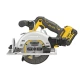 Акумуляторна дискова пилка DeWALT DCS512P2 (12 В, 2х5 А*год, 140 мм)