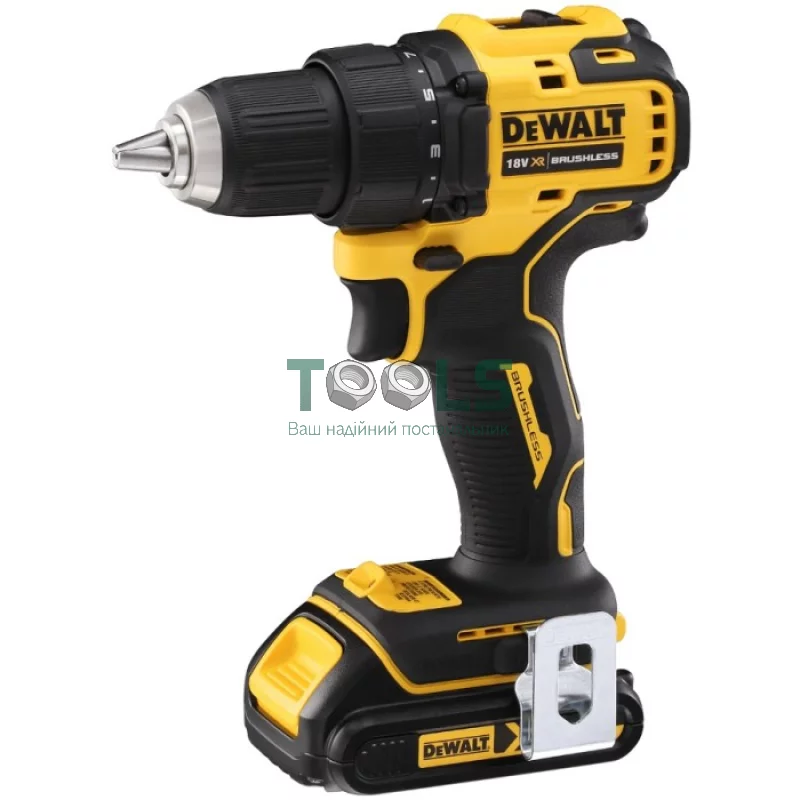 Акумуляторний дриль-шуруповерт DeWALT DCD708S2T (2х18 В, 1.5 А * год)