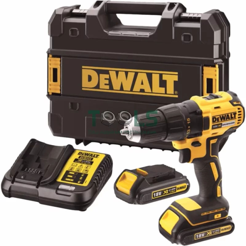 Аккумуляторная дрель-шуруповерт DeWALT DCD708S2T (2х18 В, 1.5 А*ч)