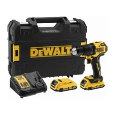 Аккумуляторная ударная дрель-шуруповерт DeWALT DCD709D2T (2х18 В, 2 А*ч, 65 Н*м)