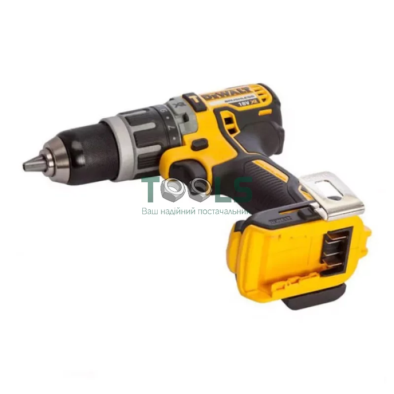 Аккумуляторная ударная дрель-шуруповерт DeWALT DCD796P2 (2х18 В, 5 А*ч, 70 Н*м)