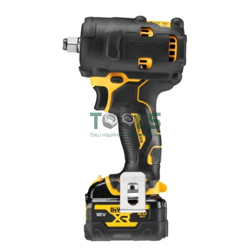 Акумуляторний ударний гайковерт DeWALT DCF901P1 (12 В, 5 А*год, 338 Н*м)