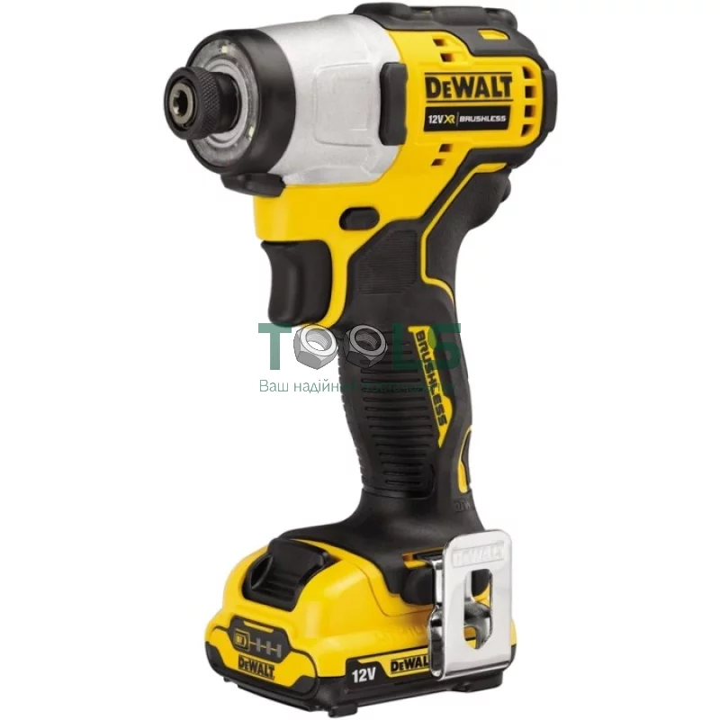 Дрель-шуруповерт DeWALT DCD701 + ударный гайковерт DeWALT DCF801 (DCK2110L2T)