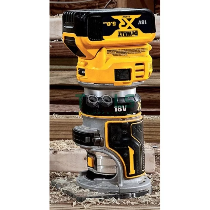 Акумуляторний фрезер крім DeWALT DCW600N (18 В, без АКБ)