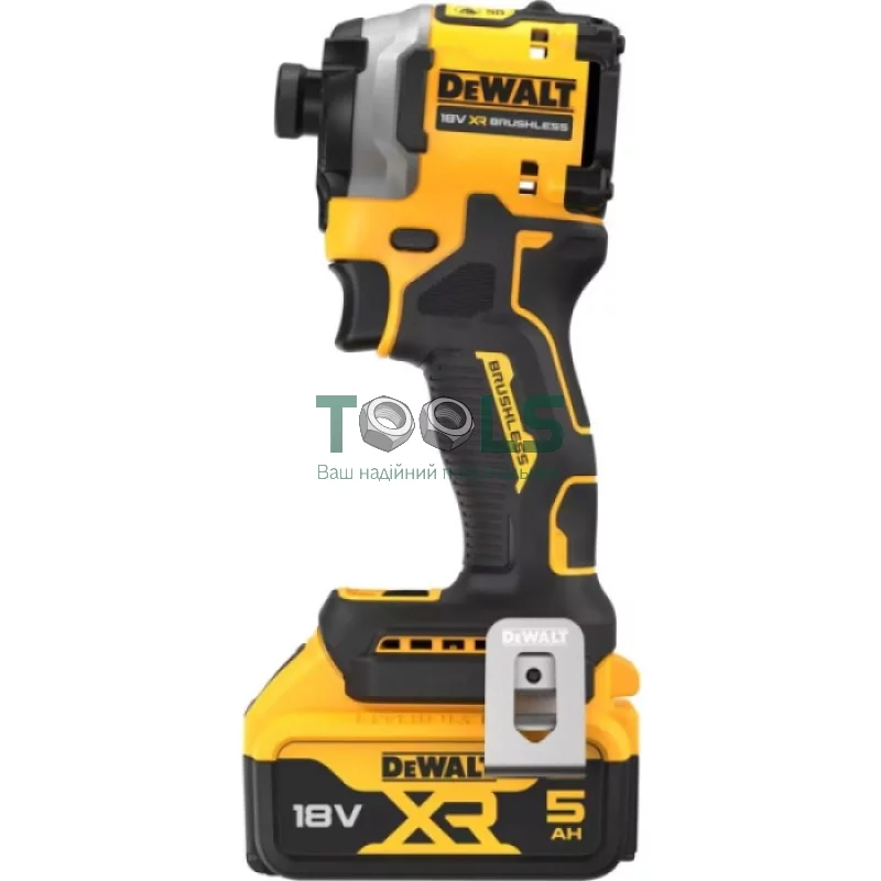 Аккумуляторный ударный шуруповерт DeWALT DCF850P2T (18 В, 5 А*ч, 206 Н*м)