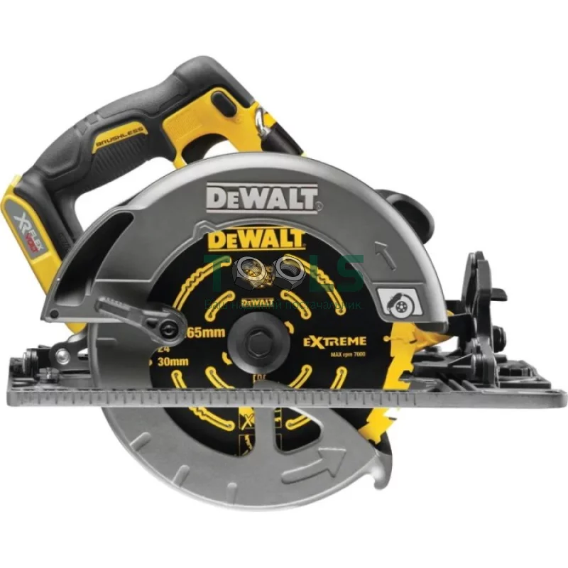 Акумуляторна циркулярна пилка DeWALT DCS579X2 (2х54 В, 3 А*год, 190 мм)