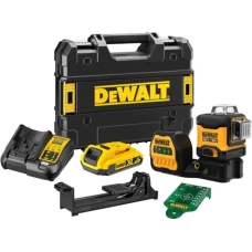 Лазерный нивелир DeWALT DCE089D1G18 (18 В, 2 А*ч, 50 м)