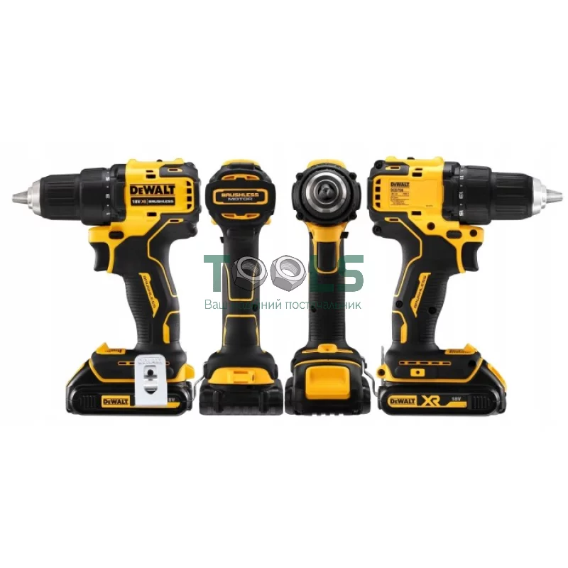 Набор инструментов: шуруповерт DeWALT DCD708 и гайковерт DeWALT DCF809 (DCK2061D2T)