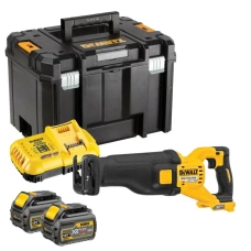 Аккумуляторная сабельная пила DeWALT DCS389T2 (54 В, 2 А*ч, 3000 ход/мин)