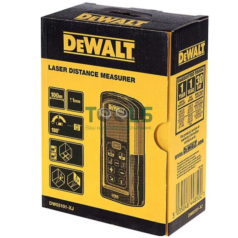 Лазерний далекомір DeWALT DW03101 (100 м)