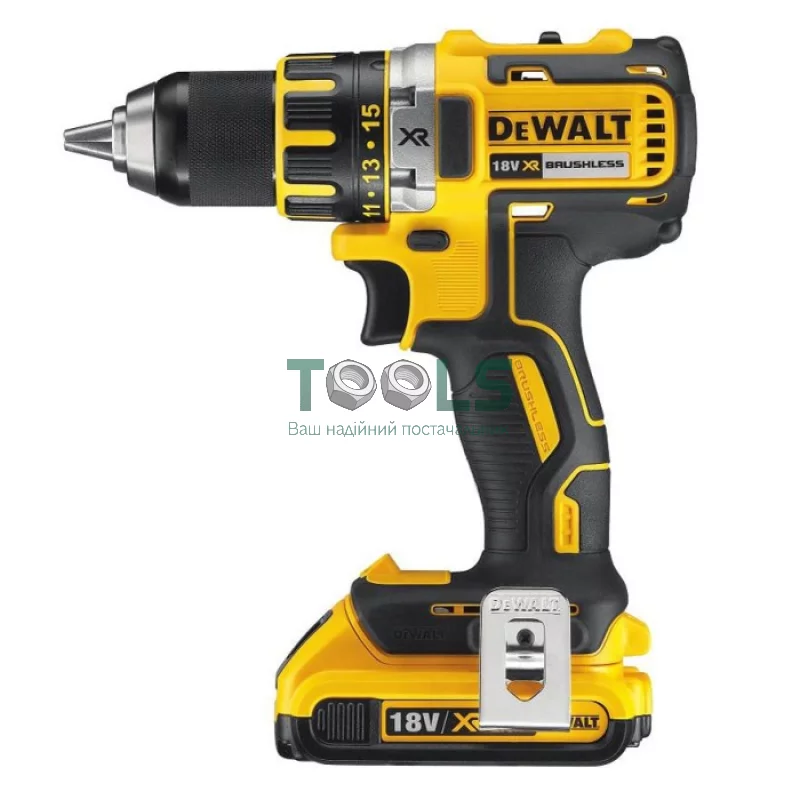 Акумуляторний дриль-шуруповерт DeWALT DCD790D2 (2х18 В, 2 А*год)