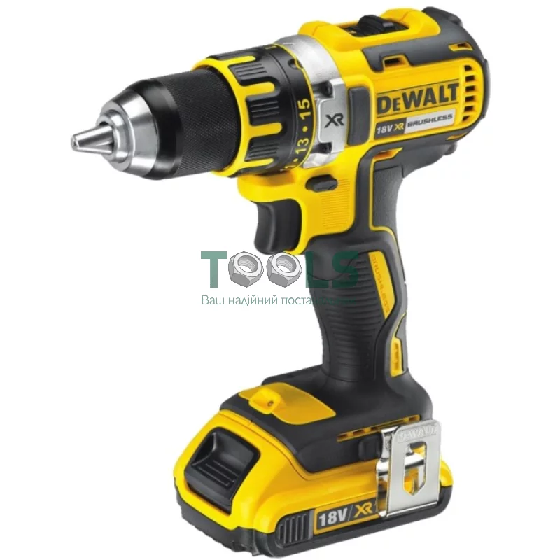 Акумуляторний дриль-шуруповерт DeWALT DCD790D2 (2х18 В, 2 А*год)