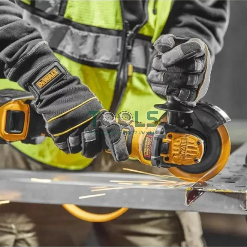 Акумуляторна кутова шліфувальна машина DeWALT DCG409NT (18 В, без АКБ, 125 мм)