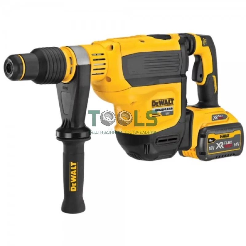 Акумуляторний перфоратор DeWALT DCH614X2 (54 В, 2х3 А*год, 10.5 Дж)