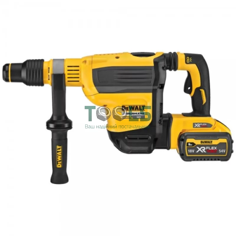 Акумуляторний перфоратор DeWALT DCH614X2 (54 В, 2х3 А*год, 10.5 Дж)