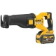 Аккумуляторная сабельная пила DeWALT DCS389X2 (54 В, 3 А*ч, 3000 ход/мин)