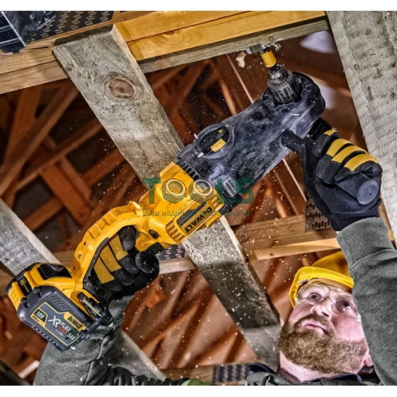 Акумуляторний кутовий дриль DeWALT DCD470N (54 В, без АКБ, 269 Н*м)