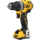 Аккумуляторная дрель-шуруповерт DeWALT DCD701D2 (2х12 В, 2 А*ч, 57.5 Н*м)